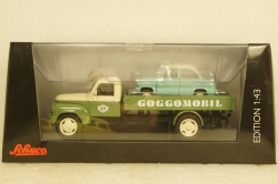 Hanomag L28 Pick Up Goggomobil Service, 02938, Schuco 1:43
