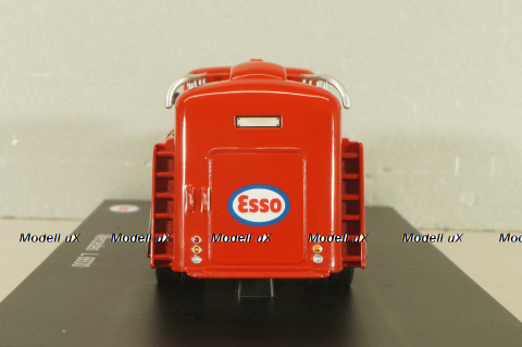 Mercedes L 6600 fuel tanker "ESSO" 1951, red, 02418, Schuco 1:43