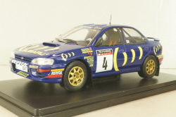 Subaru Impreza WRC #4 Rally GB 1995, McRae/Ringer, G113U066, WRC Collection #66, Hachette 1:24