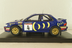 Subaru Impreza WRC #4 Rally GB 1995, McRae/Ringer, G113U066, WRC Collection #66, Hachette 1:24