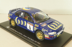 Subaru Impreza WRC #4 Rally GB 1995, McRae/Ringer, G113U066, WRC Collection #66, Hachette 1:24