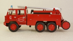 BERLIET FF 6X6 CISTERNA - Francia 1971, Pompieri Italy collection #17 1:43