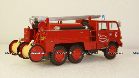 BERLIET FF 6X6 CISTERNA - Francia 1971, Pompieri Italy collection #17 1:43