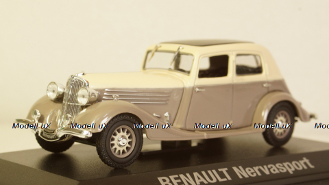 Renault Nervasport 1932-1935 lightbrown/creme, Norev 1:43