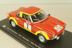 Fiat 124 Abarth Spider #2 Rally Tap Portugal 1974, Pinto/Bernacchini, WRC Collection, Hachette 1:24