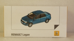 Renault Logan 2005 blue metallic, Norev 1:43