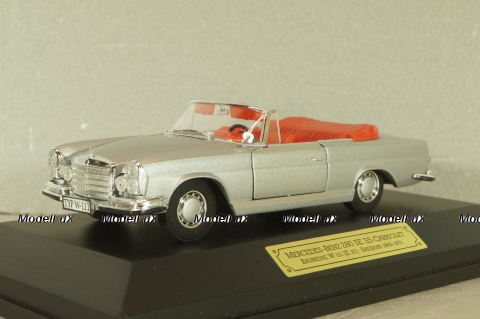 Mercedes-Benz 280 SE 3,5 Cabriolet (W111) 1961, silver, 4333, Faller 1:43