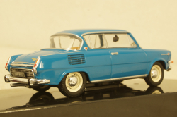 Skoda 1000 MBX 1966 Blue, CLC432,  IXO 1:43