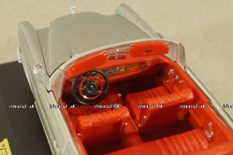 Mercedes-Benz 280 SE 3,5 Cabriolet (W111) 1961, silver, 4333, Faller 1:43