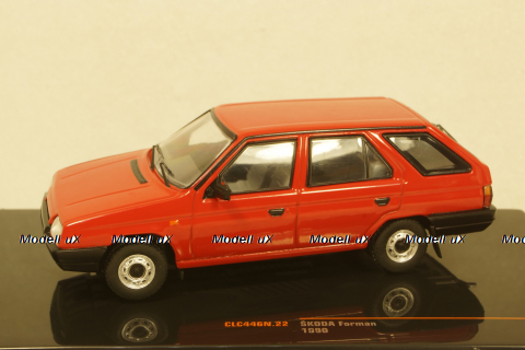 Skoda Forman 1990 red, CLC446, IXO 1:43