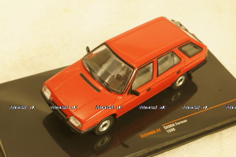 Skoda Forman 1990 red, CLC446, IXO 1:43