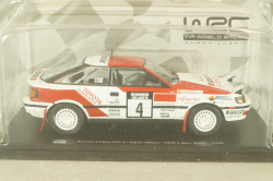 Toyota Celica GT-4 WRC #4 Rally 1000 Lakes 1990, Sainz/Moya, G113U065, WRC Collection #65, Hachette 1:24