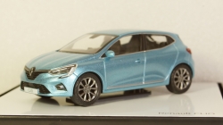Renault Clio generation 5 2019 light blue metallic, Norev 1:43