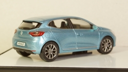 Renault Clio generation 5 2019 light blue metallic, Norev 1:43