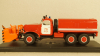 Зил 157Е Д-470 Шнекороторный снегоочиститель красный, Modellux 1:43
