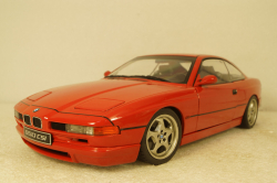 BMW 850 (E31) CSI Coupe 1990 red, 1807001, Solido 1:18