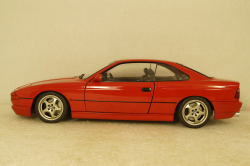BMW 850 (E31) CSI Coupe 1990 red, 1807001, Solido 1:18