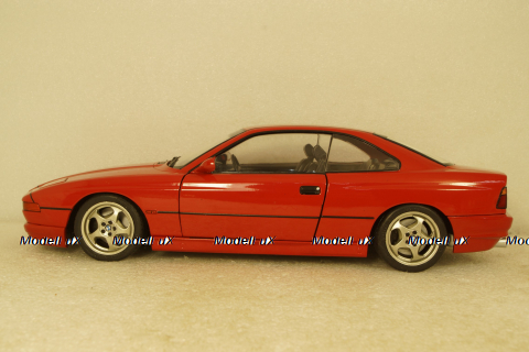 BMW 850 (E31) CSI Coupe 1990 red, 1807001, Solido 1:18