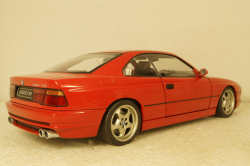 BMW 850 (E31) CSI Coupe 1990 red, 1807001, Solido 1:18
