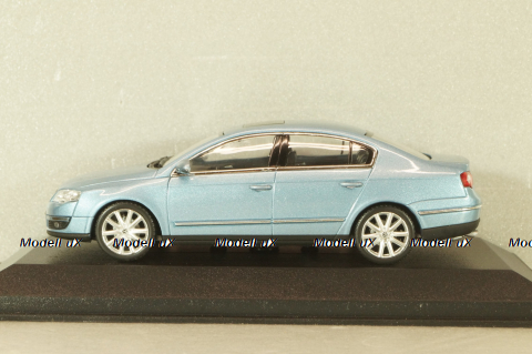 Volkswagen Passat(B6)  2005, light blue, 3C0099300Y7R, Minichamps 1:43