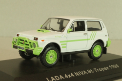 Ваз-2121 Нива Saint Tropez 1990, белый, VVM012, VVM 1:43