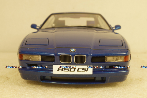 BMW 850 (E31) CSI Coupe 1990 blue, 1807002, Solido 1:18