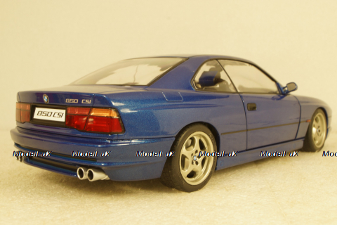 BMW 850 (E31) CSI Coupe 1990 blue, 1807002, Solido 1:18
