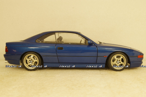 BMW 850 (E31) CSI Coupe 1990 blue, 1807002, Solido 1:18