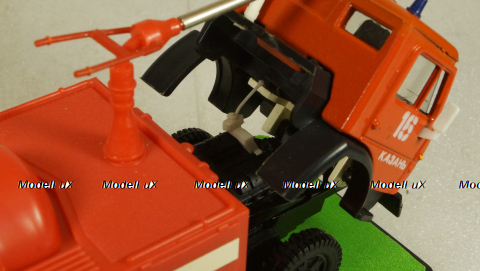 Камаз-53213, пожарный, июль 92г., Арек 1:43