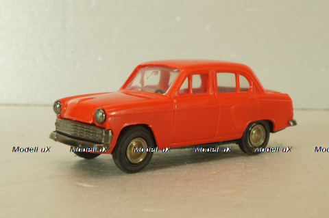 Москвич-403, красный, пластик, Агат 1:43