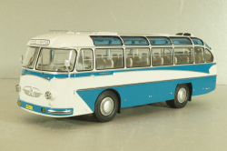 Лаз-697Е, Турист, голубой/белый, 04009, DEMPRICE 1:43