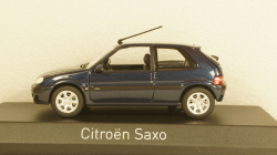 CITROEN SAXO VTS 2000 MAURITIUS BLUE, Norev 1:43