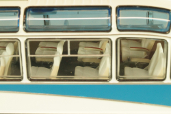 Лаз-697Е, Турист, голубой/белый, 04009, DEMPRICE 1:43