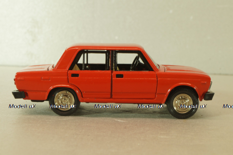 Ваз-2105 А39 Жигули, красный, Тантал/Радон 1:43