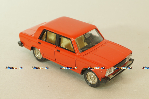 Ваз-2105 А39 Жигули, красный, Тантал/Радон 1:43