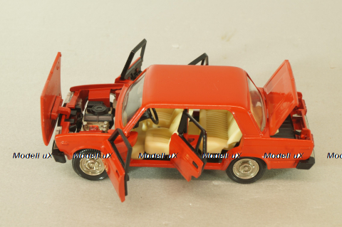 Ваз-2105 А39 Жигули, красный, Тантал/Радон 1:43