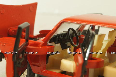 Ваз-2105 А39 Жигули, красный, Тантал/Радон 1:43