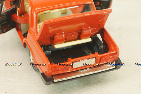 Ваз-2105 А39 Жигули, красный, Тантал/Радон 1:43