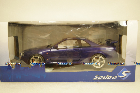 Nissan Skyline GT-R (R34) 1999, 1804303,  Solido 1:18