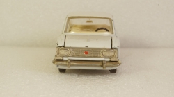 Москвич 408 А1 3 зажима, белый, Тантал/Радон 1:43 