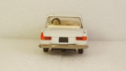 Москвич 408 А1 3 зажима, белый, Тантал/Радон 1:43 