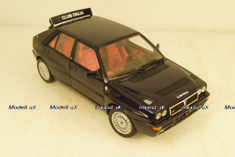 Lancia Delta Integrale, Club Italia 1986, dark blue ,08343SC, Kyosho 1:18