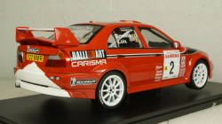 Mitsubishi Carisma GT Evolution VI No.2, Rally San Remo F.Loix/S.Smeets, IXO 1:18