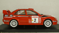 Mitsubishi Carisma GT Evolution VI No.2, Rally San Remo F.Loix/S.Smeets, IXO 1:18