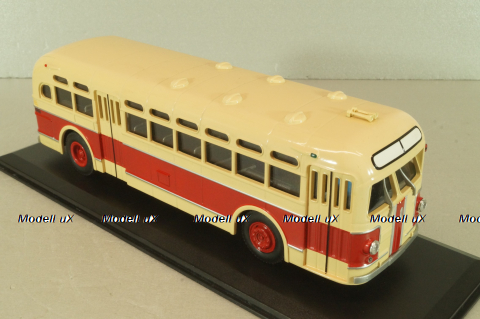 Зис-154 автобус 1947, бежевый/красный,  Classicbus 1:43