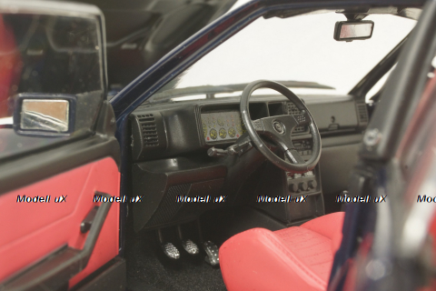 Lancia Delta Integrale, Club Italia 1986, dark blue ,08343SC, Kyosho 1:18