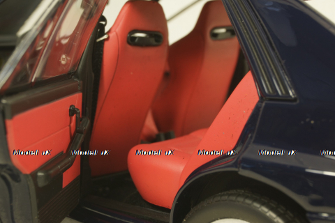 Lancia Delta Integrale, Club Italia 1986, dark blue ,08343SC, Kyosho 1:18