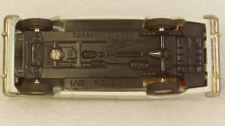 Москвич 408 А1 3 зажима, белый, Тантал/Радон 1:43 