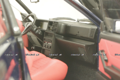 Lancia Delta Integrale, Club Italia 1986, dark blue ,08343SC, Kyosho 1:18