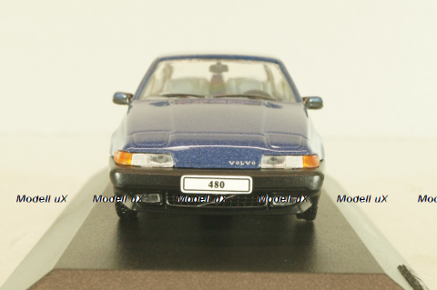Volvo 480 ES 1986 blue, 8506016, Atlas Volvo Collection, 1:43